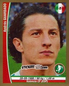 Sticker Andres Guardado - Copa Mundial Brasil 2014 n. 43 - Navarrete