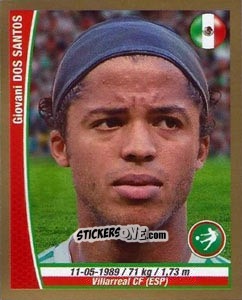 Sticker Giovani Dos Santos - Copa Mundial Brasil 2014 n. 46 - Navarrete