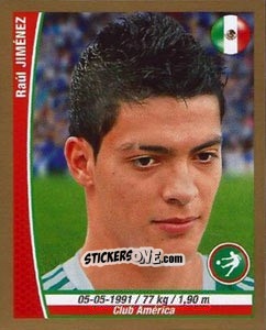 Sticker Raul Jimenez - Copa Mundial Brasil 2014 n. 47 - Navarrete