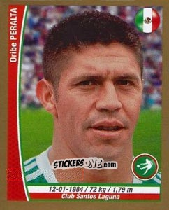 Sticker Oribe Peralta - Copa Mundial Brasil 2014 n. 48 - Navarrete