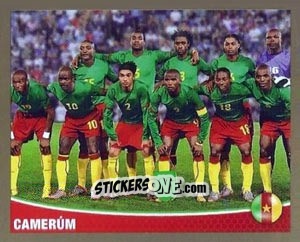 Sticker Equipo-Camerun - Copa Mundial Brasil 2014 n. 58 - Navarrete