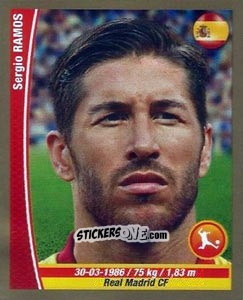 Sticker Sergio Ramos - Copa Mundial Brasil 2014 n. 71 - Navarrete