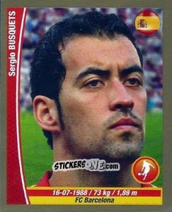 Sticker Sergio Busquets - Copa Mundial Brasil 2014 n. 77 - Navarrete