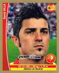 Sticker David Villa