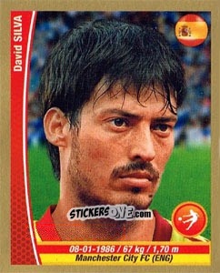 Sticker David Silva - Copa Mundial Brasil 2014 n. 82 - Navarrete
