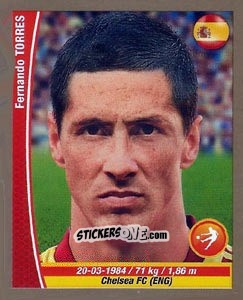 Sticker Fernando Torres - Copa Mundial Brasil 2014 n. 83 - Navarrete