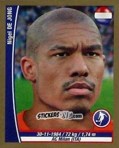 Sticker Nigel de Jong - Copa Mundial Brasil 2014 n. 97 - Navarrete