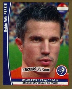 Sticker Robin van Persie - Copa Mundial Brasil 2014 n. 99 - Navarrete
