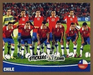 Sticker Equipo-Chile