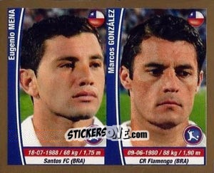 Sticker Eugenio Mena / Marcos Gonzalez