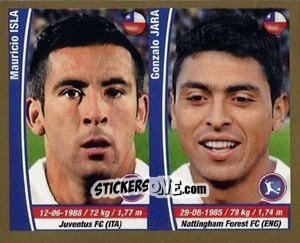 Sticker Mauricio Isla / Gonzalo Jara
