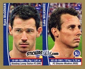 Sticker Ryan McGowan / Luke Wilkshire