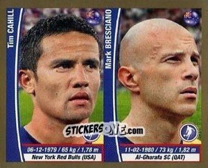 Sticker Tim Cahill / Mark Bresciano - Copa Mundial Brasil 2014 n. 116 - Navarrete