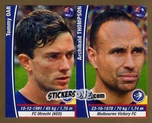 Sticker Tommy Oar / Archie Thompson - Copa Mundial Brasil 2014 n. 120 - Navarrete