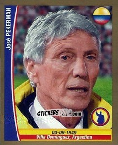 Sticker Jose Pekerman - Copa Mundial Brasil 2014 n. 122 - Navarrete