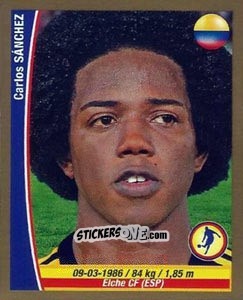 Sticker Carlos Sanchez - Copa Mundial Brasil 2014 n. 129 - Navarrete