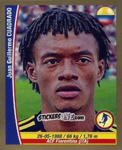 Sticker Juan Guillermo Cuadrado - Copa Mundial Brasil 2014 n. 131 - Navarrete