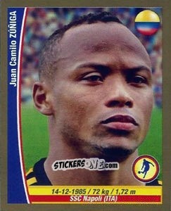 Sticker Juan Camilo Zuniga
