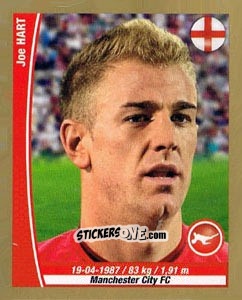 Sticker Joe Hart - Copa Mundial Brasil 2014 n. 177 - Navarrete