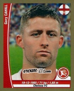 Sticker Gary Cahill - Copa Mundial Brasil 2014 n. 179 - Navarrete