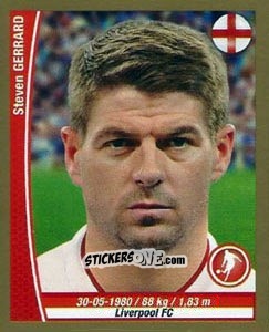 Sticker Steven Gerrard