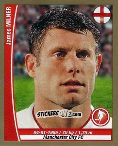 Sticker James Milner - Copa Mundial Brasil 2014 n. 186 - Navarrete