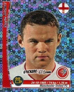 Sticker Wayne Rooney - Copa Mundial Brasil 2014 n. 191c - Navarrete