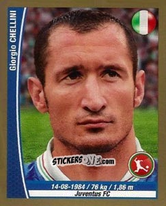 Sticker Giorgio Chiellini - Copa Mundial Brasil 2014 n. 196 - Navarrete