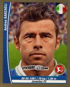 Sticker Andrea Barzagli - Copa Mundial Brasil 2014 n. 200 - Navarrete