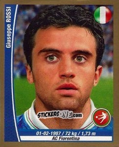 Sticker Giuseppe Rossi - Copa Mundial Brasil 2014 n. 208 - Navarrete
