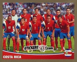 Sticker Equipo - Costa Rica - Copa Mundial Brasil 2014 n. 220 - Navarrete