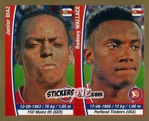 Sticker Junior Diaz / Rodney Wallace