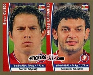 Sticker Bryan Oviedo / Michael Barrantes - Copa Mundial Brasil 2014 n. 225 - Navarrete