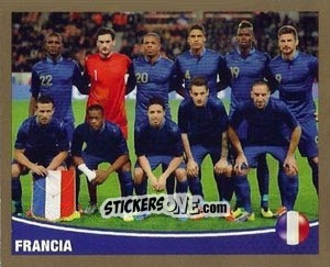 Sticker Equipo - Francia - Copa Mundial Brasil 2014 n. 229 - Navarrete
