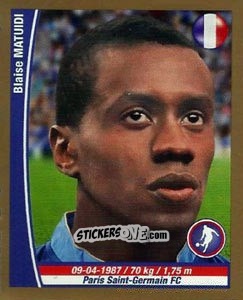 Sticker Blaise Matuidi - Copa Mundial Brasil 2014 n. 237 - Navarrete