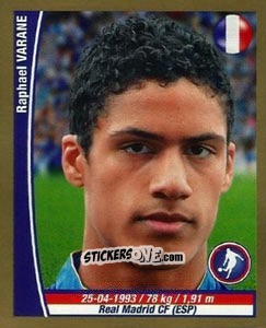 Sticker Raphael Varane - Copa Mundial Brasil 2014 n. 239 - Navarrete