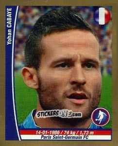 Sticker Yohan Cabaye