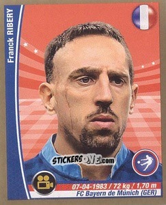 Sticker Franck Ribery - Copa Mundial Brasil 2014 n. 244 - Navarrete
