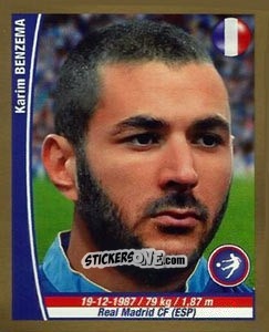 Sticker Karim Benzema - Copa Mundial Brasil 2014 n. 245 - Navarrete