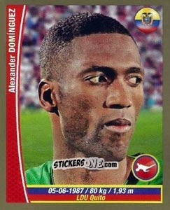 Sticker Alexander Dominguez - Copa Mundial Brasil 2014 n. 249 - Navarrete