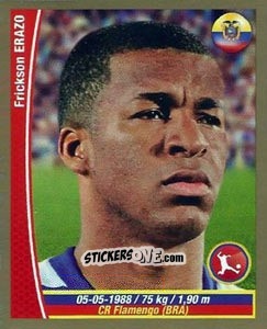 Sticker Frickson Erazo - Copa Mundial Brasil 2014 n. 250 - Navarrete