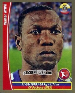 Sticker Walter Ayovi - Copa Mundial Brasil 2014 n. 252 - Navarrete