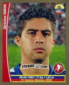 Sticker Christian Noboa - Copa Mundial Brasil 2014 n. 255 - Navarrete
