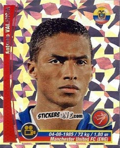 Figurina Antonio Valencia - Copa Mundial Brasil 2014 n. 262p - Navarrete