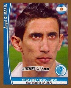 Sticker Angel di Maria - Copa Mundial Brasil 2014 n. 292 - Navarrete