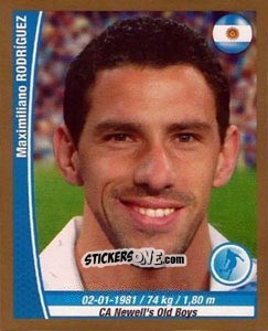 Sticker Maxi Rodriguez - Copa Mundial Brasil 2014 n. 295 - Navarrete