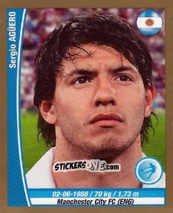 Sticker Sergio Aguero - Copa Mundial Brasil 2014 n. 299 - Navarrete