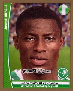Sticker Joseph Akpala