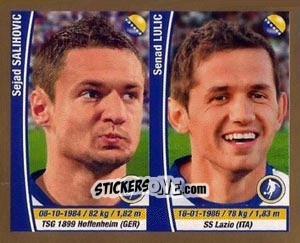 Sticker Sejad Salihovic/ Senad Lulic