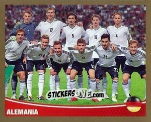 Sticker Equipo - Alemania - Copa Mundial Brasil 2014 n. 337 - Navarrete